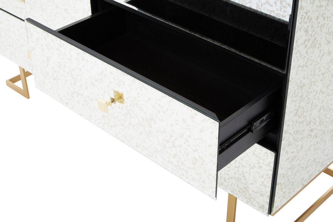 Lisbon Mirrored Chest of Drawers
