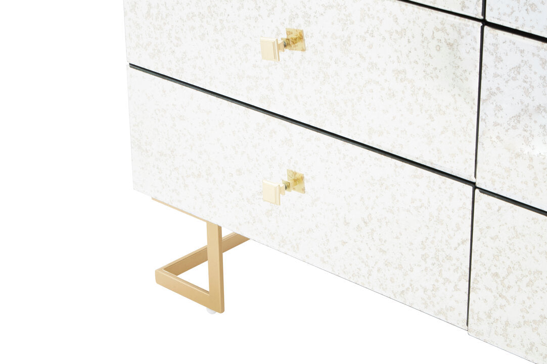Lisbon Mirrored Chest of Drawers