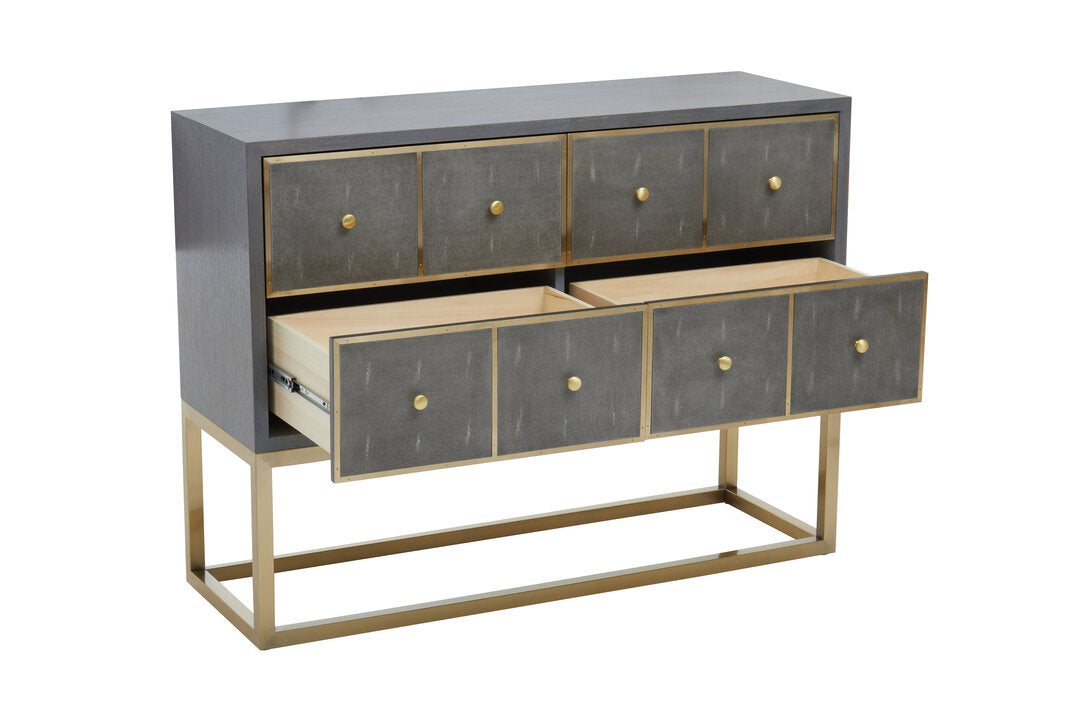Oxford Four Drawer Console Table