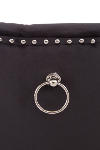 Notting Black Velvet Dining Chair