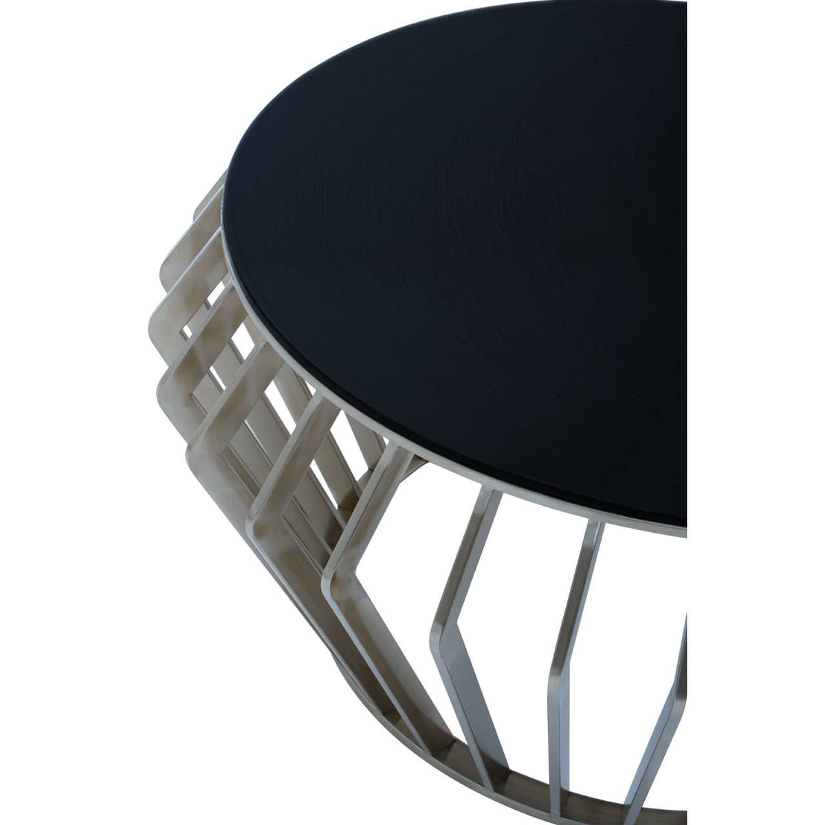 Monaco Round Coffee Table with Glass 