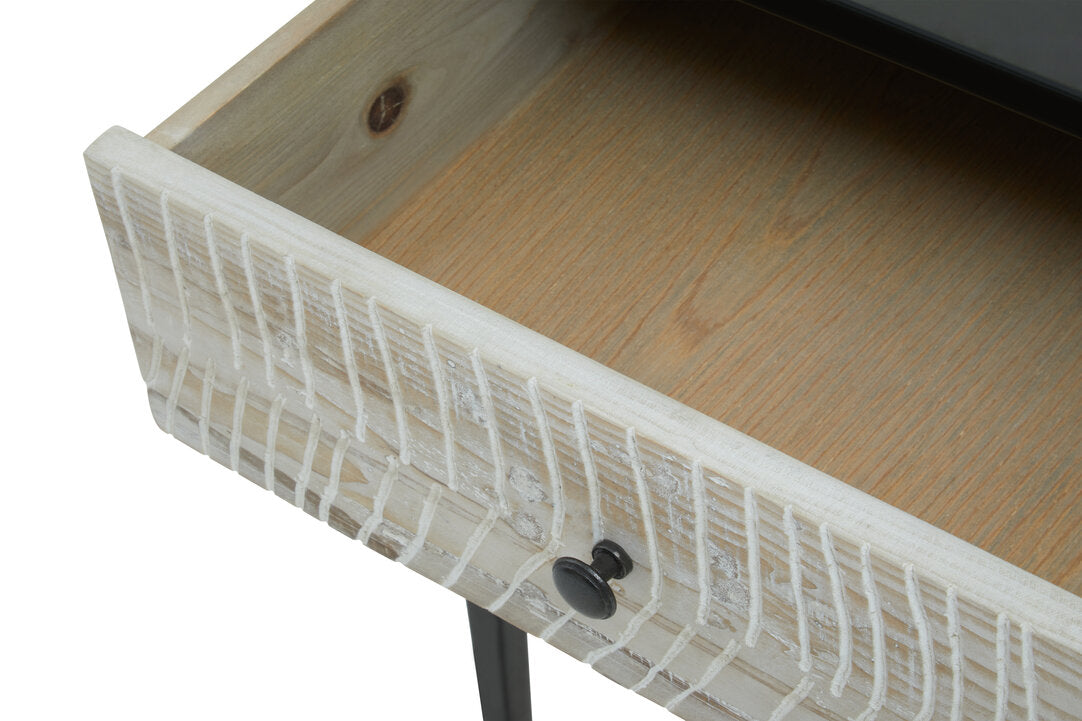 Chester Three Drawer Rectangular Console Table