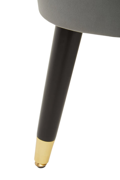 Bristol Grey Velvet Armchair