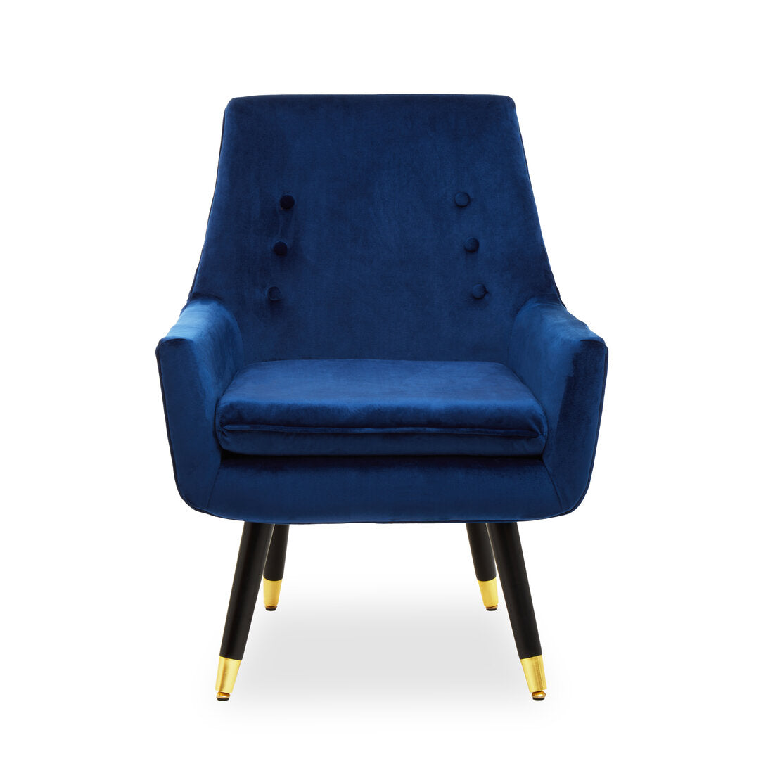 Brighton Midnight Velvet Armchair