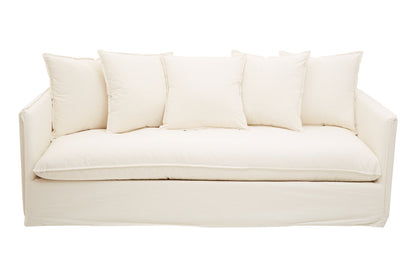 Milan 3 Seat Cream Sofa