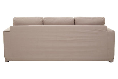 Siena 3 Seat Grey Fabric Sofa