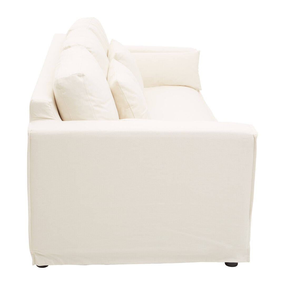 Siena 3 Seat Cream Sofa