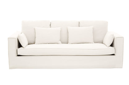 Siena 3 Seat Cream Sofa