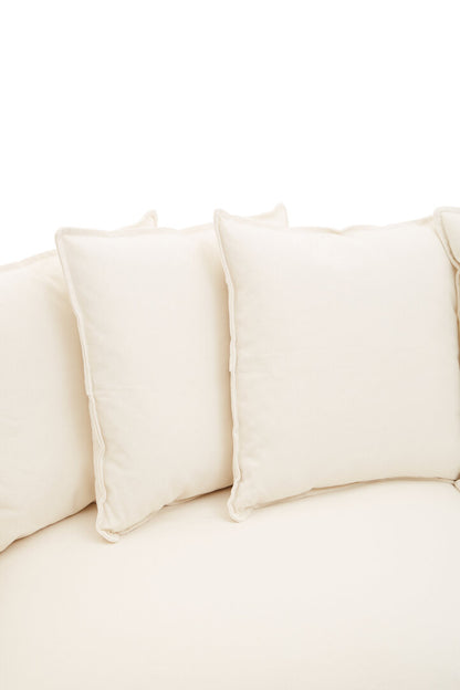 Turin 3 Seat Cream Sofa