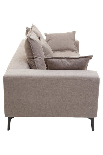 Naples 3 Seat Grey Sofa