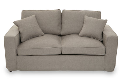 Seville 2 Seat Grey Sofa