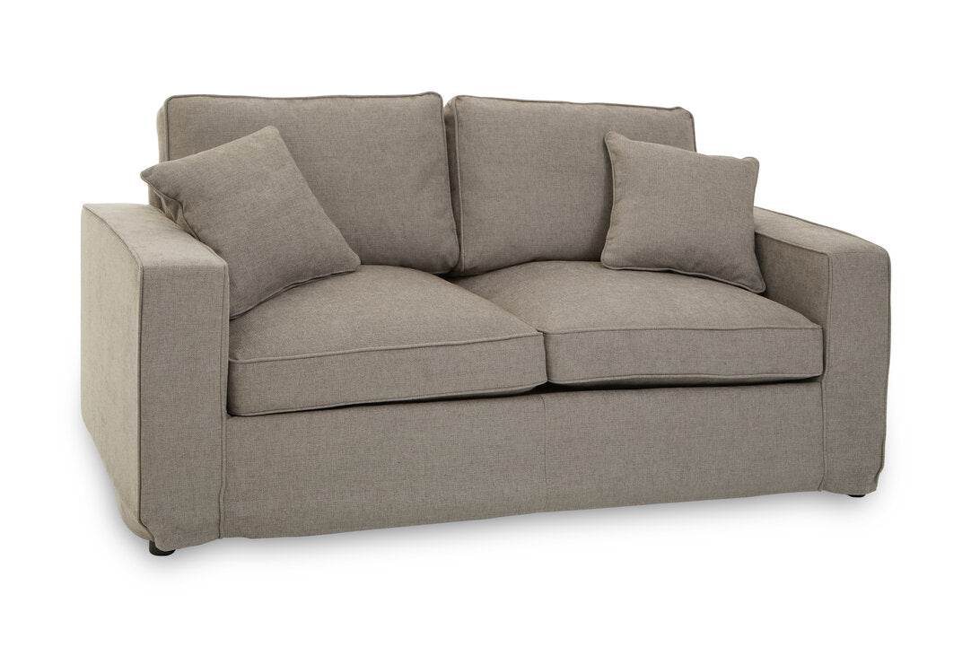Seville 2 Seat Grey Sofa