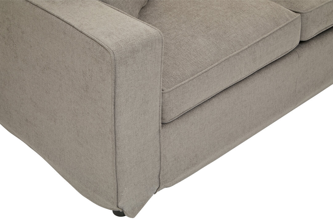 Seville 2 Seat Grey Sofa