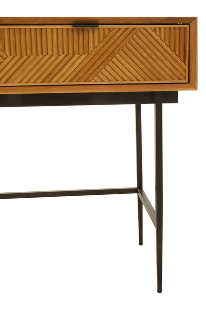 Granada Natural Finish Console Table with 2 Drawers
