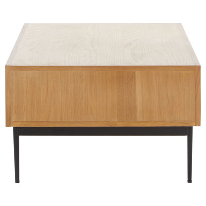 Granada Natural Finish Coffee Table with Drawers