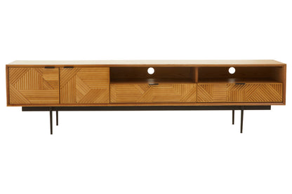 Granada Natural Finish Media Unit