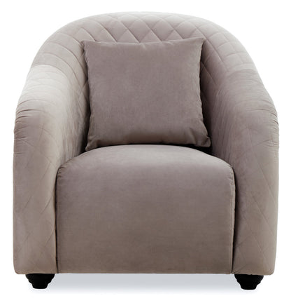 Loxley Grey Velvet Chair