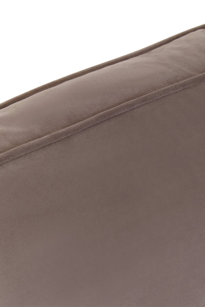 Whitby Three Seat Mink Velvet Sofa