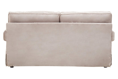 Whitby Two Seat Mink Velvet Sofa