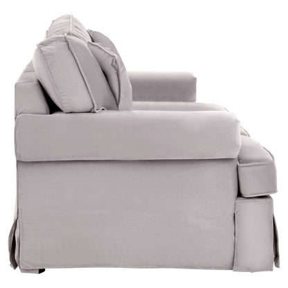 Whitby Two Seat Velvet Sofa 