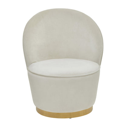 Verona Velvet Gold Base Chair 
