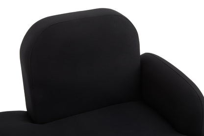 Belgravia Black Right Hand Chaise Longue