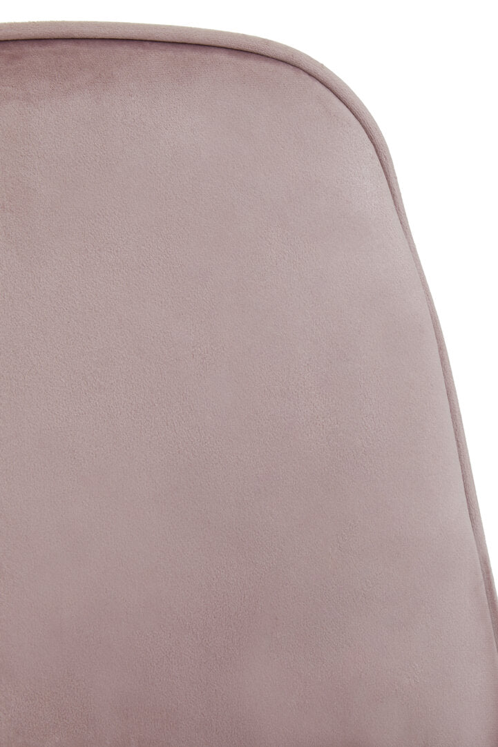 Windsor Dusky Pink Velvet Dining Chair
