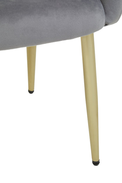 Granada Grey Velvet Dining Chair