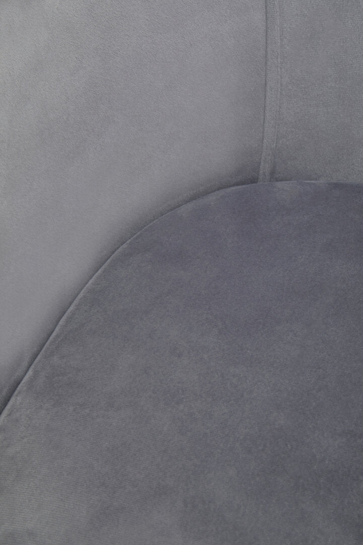 Granada Grey Velvet Dining Chair