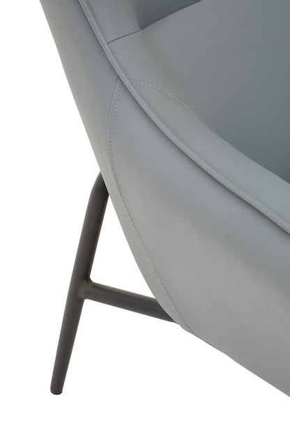 Verona Grey Armchair And Footstool