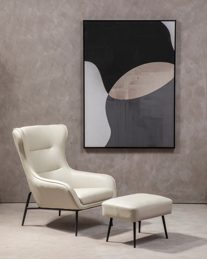 Verona Armchair And Footstool