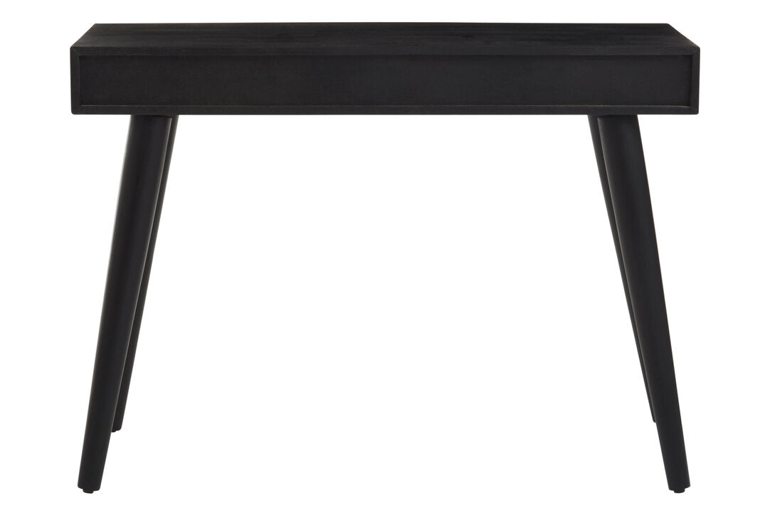 Cordoba Black and White Two Drawer Console Table