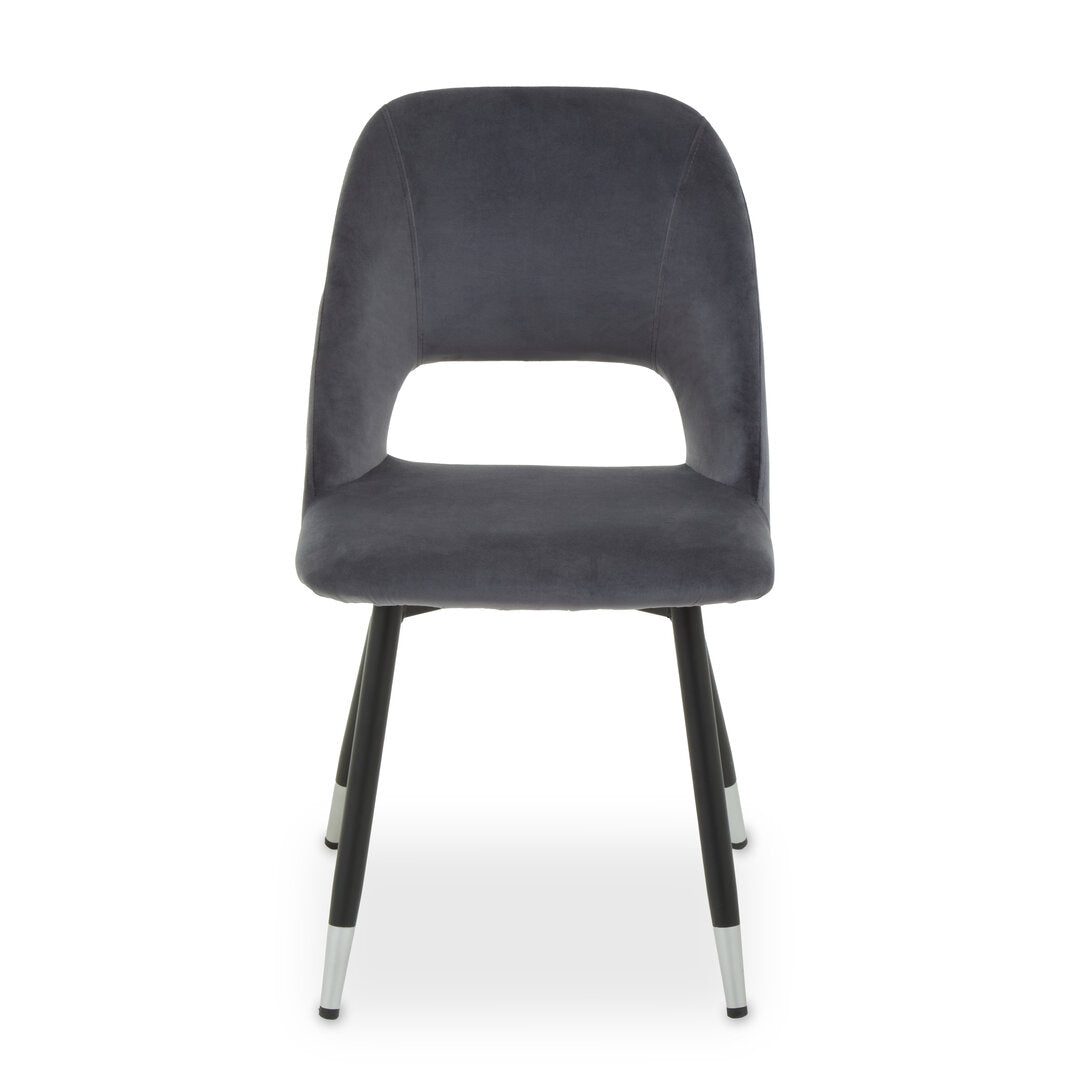 Florence Grey Velvet Dining Chair