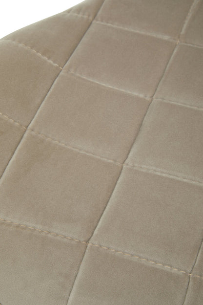 Amalfi Mink Velvet Bar Chair