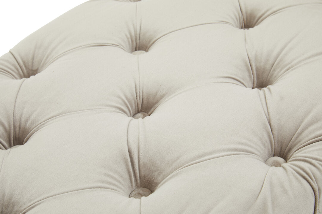 Cannes Mink Velvet Bench