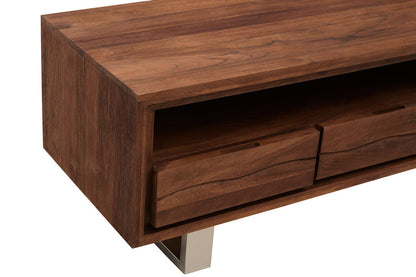 Oxford Acacia Wood Media Unit