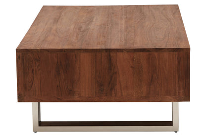 Oxford Acacia Wood Coffee Table with Drawer