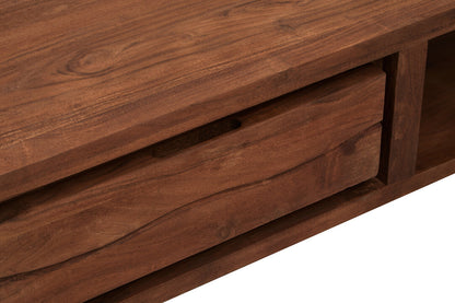 Oxford Acacia Wood Coffee Table with Drawer