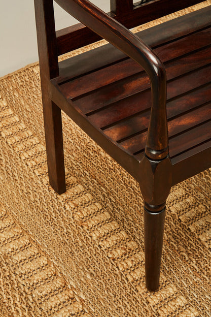 Brooklyn Dark Sheesham Wood Bench