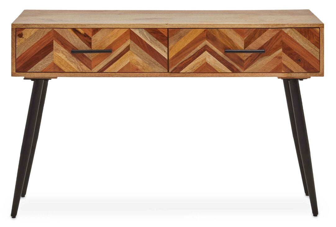 Cordoba Two Drawer Mango Wood Console Table