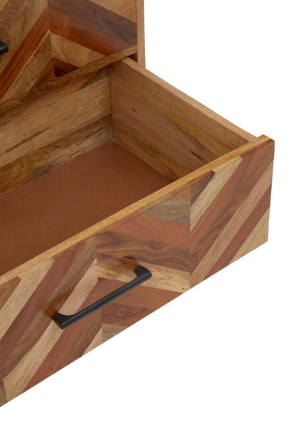 Cordoba Two Door and Three Drawer Mango Wood Sideboard