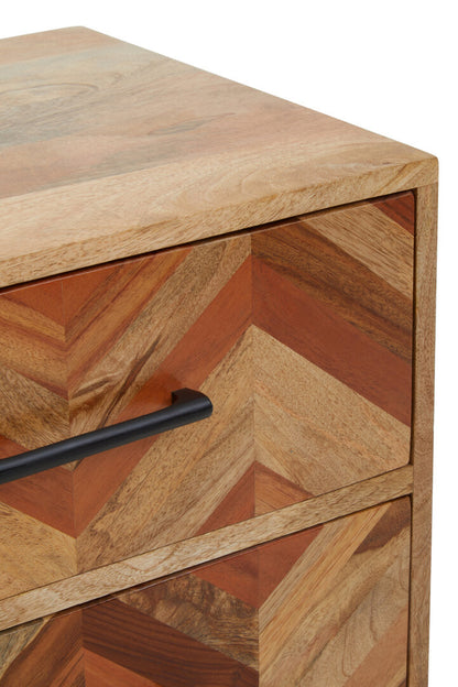 Cordoba Five Drawer Mango Wood Chest