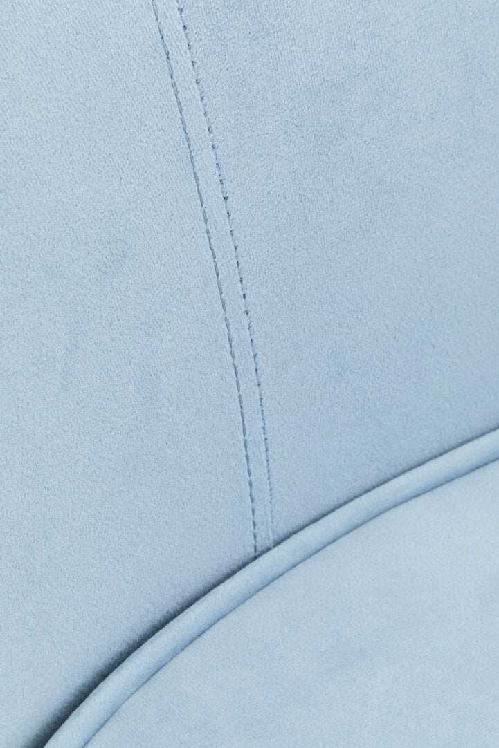 Hudson 3 Seat Aqua Blue Velvet Sofa