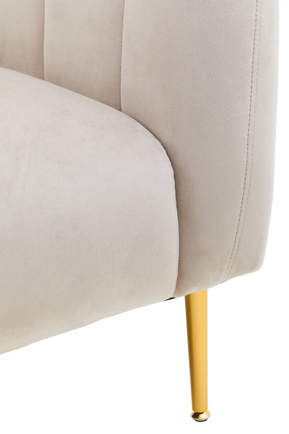 Hudson Silver Grey Velvet Armchair