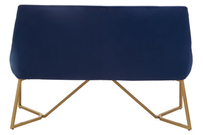 Carlton Midnight Velvet Bench