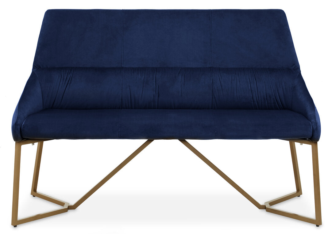 Carlton Midnight Velvet Bench