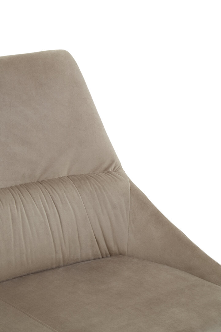 Carlton Mink Velvet Bench