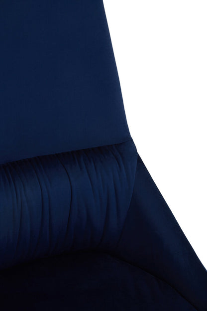 Carlton Midnight Velvet Dinner Chair