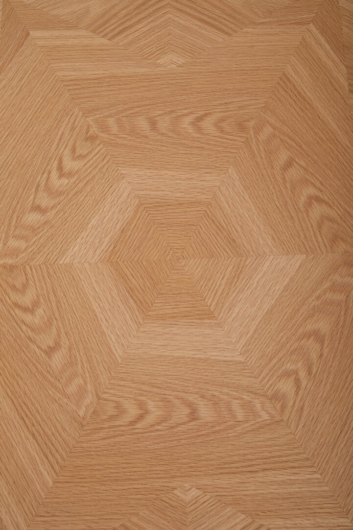 Durham Hexagonal Oak Veneer Coffee Table