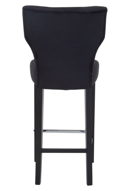 Loxley Black Bar Stool